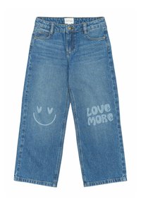The New PURITY WIDE - Trapezaste traperice - medium blue denim