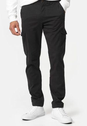 WALMIE - Pantalon cargo - black