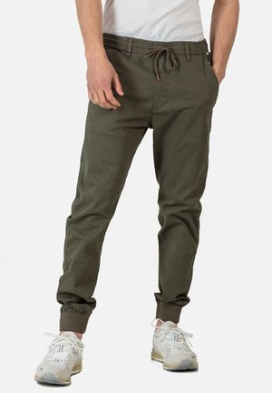 REFLEX RIB  - Pantalones deportivos - olive