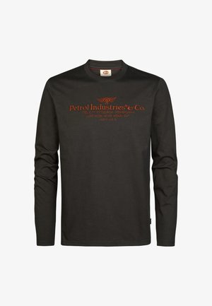 Petrol Industries, GRAPHIC LONG-SLEEVED T-SHIRT MILLWALL - Longsleeve - iron steel