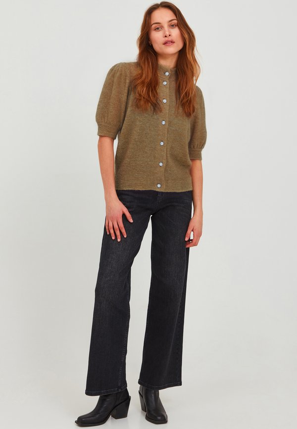 PZASTRID - Cardigan - otter melange2