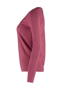 Hailys LANGARMSHIRT 2ER-SET V-AUSSCHNITT NORMALE PASSFORM - Langarmshirt - blau-pink