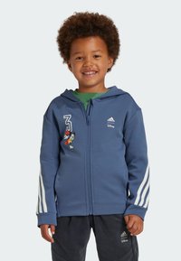 adidas Sportswear DISNEY MICKEY MOUSE - Felpa con zip - preloved ink   off white