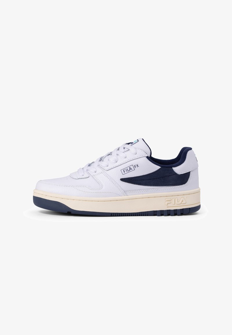 Fila FXVENTUNO L - Sneakers laag - white fila navy antique white