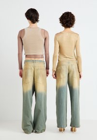 Jaded London MUD COLOSSUS UNISEX - Brīvi džinsi - blue denim