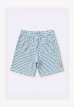 Project X Paris, SHORT FLOWER - Pantalon de survêtement - bleu glace