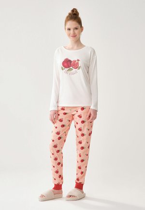 Koton Ruffled Sweatshirt Printed Long Sleeve Crew Neck Brushed 243540