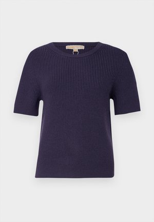 MICHAEL Michael Kors SHORT SHAKER - Pulover - dark iris