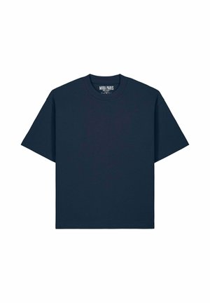 BASIC SUPERHEAVY BOXY TEE 26 UNISEX - T-shirt basique - dark blue