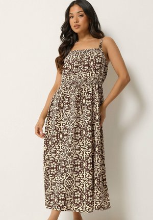 Pixie Girl, PETITE MIDI DRESSES - Hverdagskjole - chocolate