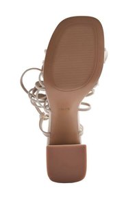 Mango Sandaalit nilkkaremmillä - off-white