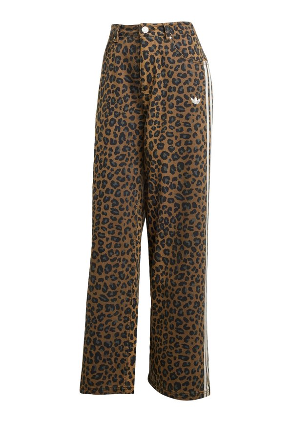 LOOSE PANTS - Relaxed fit jeans - multicolor bronze strata2