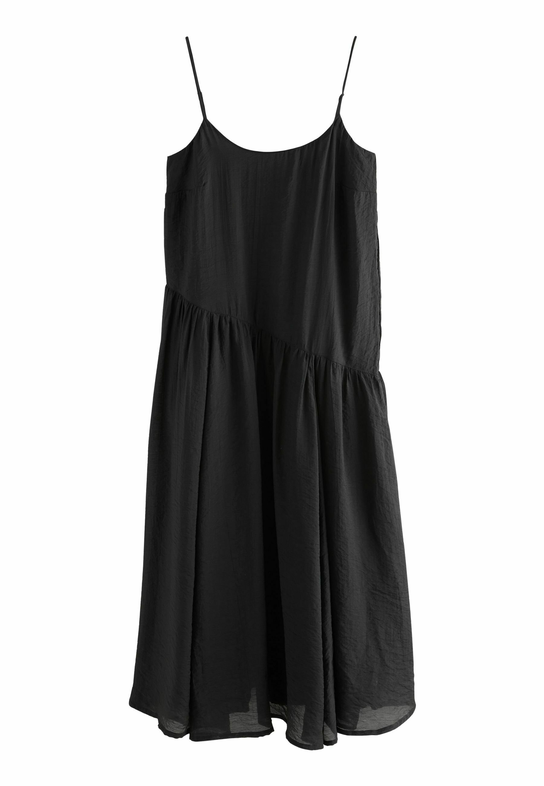 Next DROPPED WAIST SLIP - Maxi dress - black - Zalando