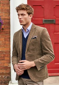 Next - CORD FORMAL JACKET - Sakko - brown Thumbnail-Bild 1