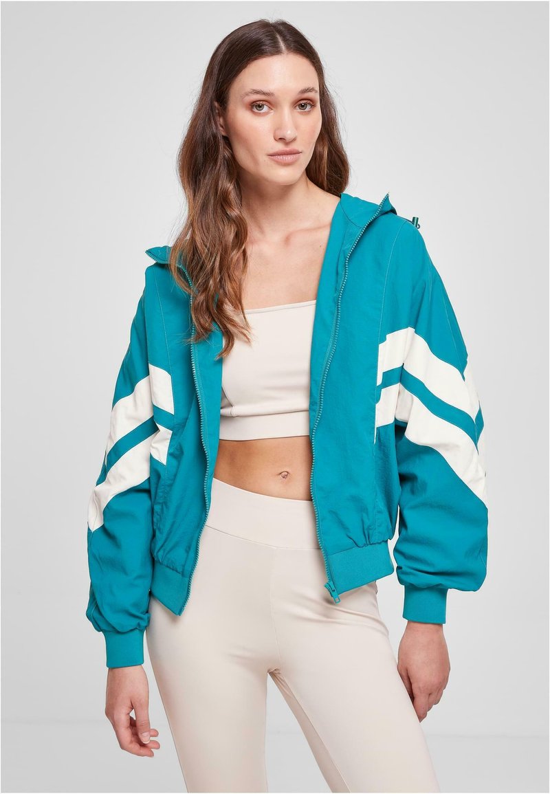 Urban Classics - Trainingsvest - watergreen whitesand, Vergroten