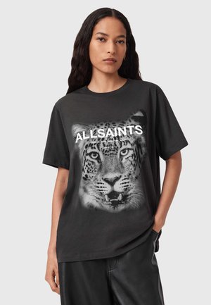 AllSaints ROAR TOMMI TEE - T-shirts print - black