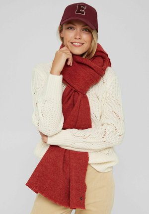 Scarf - dark red