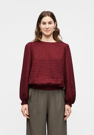 Blouse - wine