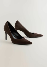 FOREVER COMFORT MID COURT  - Pumps - mottled brown