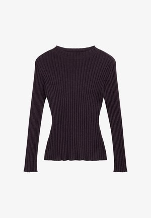 MELA, DAMEN STRICKPULLOVER NAMARI - Trui - elderberry melange