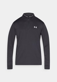 MATCHPLAY 1/4 ZIP - T-shirt à manches longues - black/white