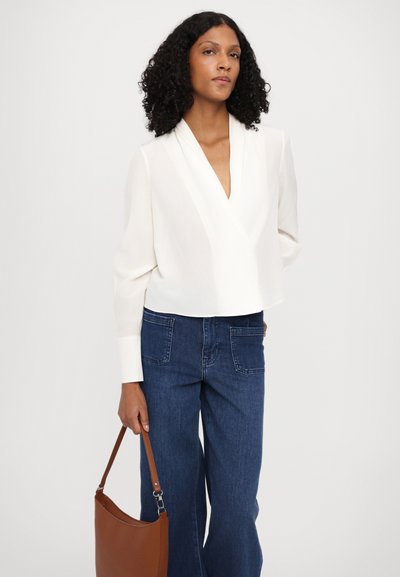 FRAME PALAZZO BARDOT  - Široke hlačnice - thunderstorm