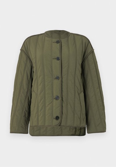 CLOSED QUILTED JACKET - Välikausitakki - forest green