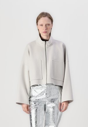 ELSTOW - Lehk bunda - off white