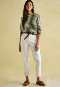 Tom Joule Langarmshirt - green stripe