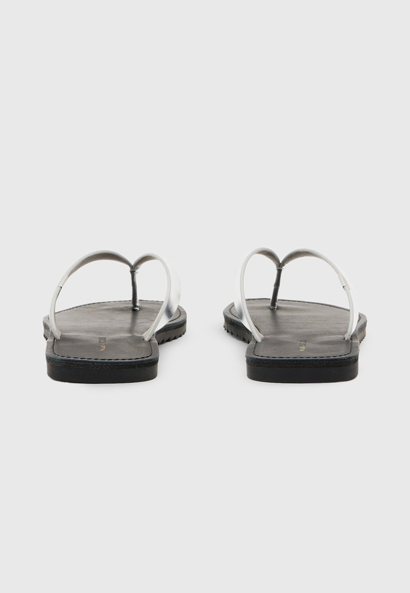 AllSaints SYDNEY - T-bar sandals - silver/silver-coloured  display picture 2