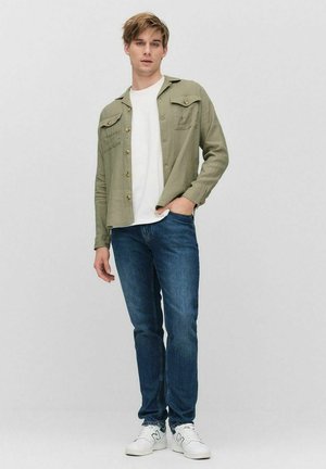 NOAH LINEN - Lichte jas - vetiver