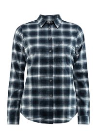 Fjällräven ÖVIK FLANNEL SHIRT W - Overhemdblouse - dunkelblau (295)