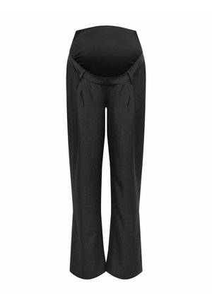 MIT WEITEM BEINSCHNITT OLMPLEAT GERADE GESCHNITTEN - Tygbyxor - dark grey melange