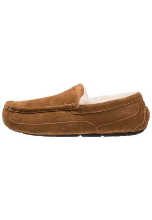 ASCOT - Slippers - cognac