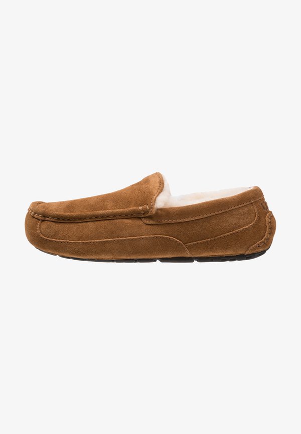 ASCOT - Slippers - cognac