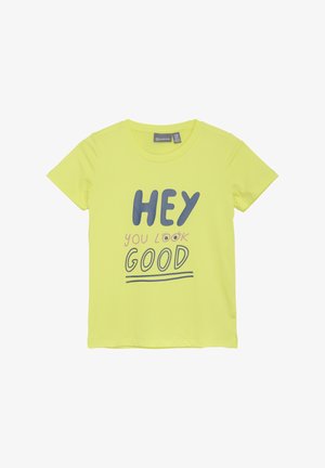 Color Kids COT-SHIRT - Tričko s potlačou - limelight