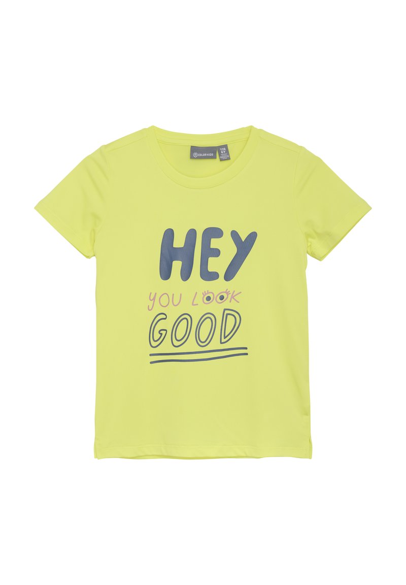 Color Kids CITSHIRT - Apdrukāts T-krekls - limelight