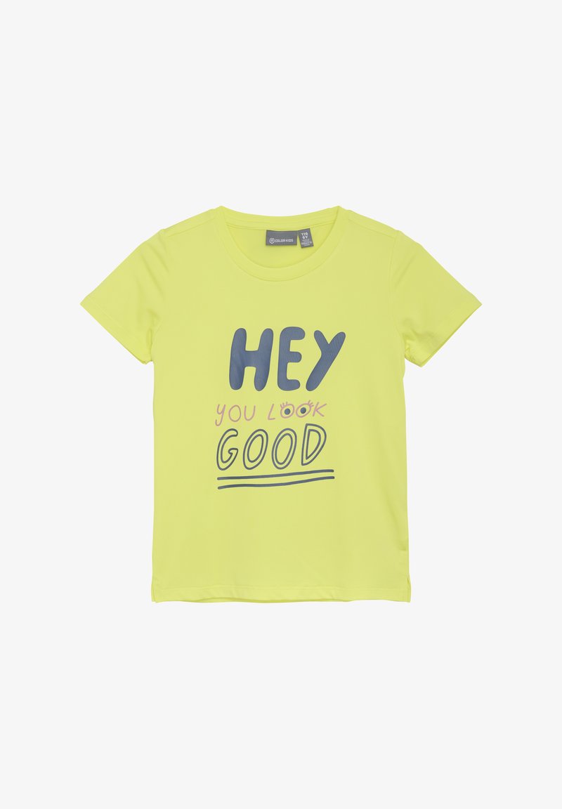 Color Kids COT-SHIRT - Camiseta estampada - limelight
