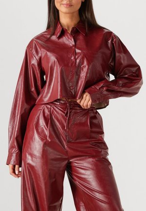 Overhemdblouse - bordeaux
