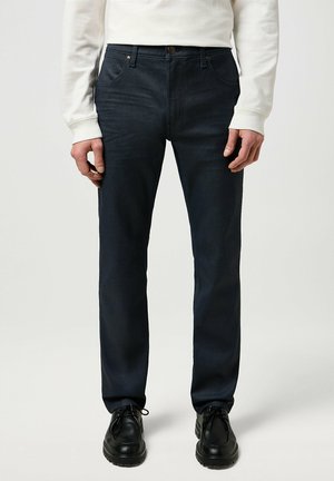 GREENSBORO - Straight leg jeans - indigo coated