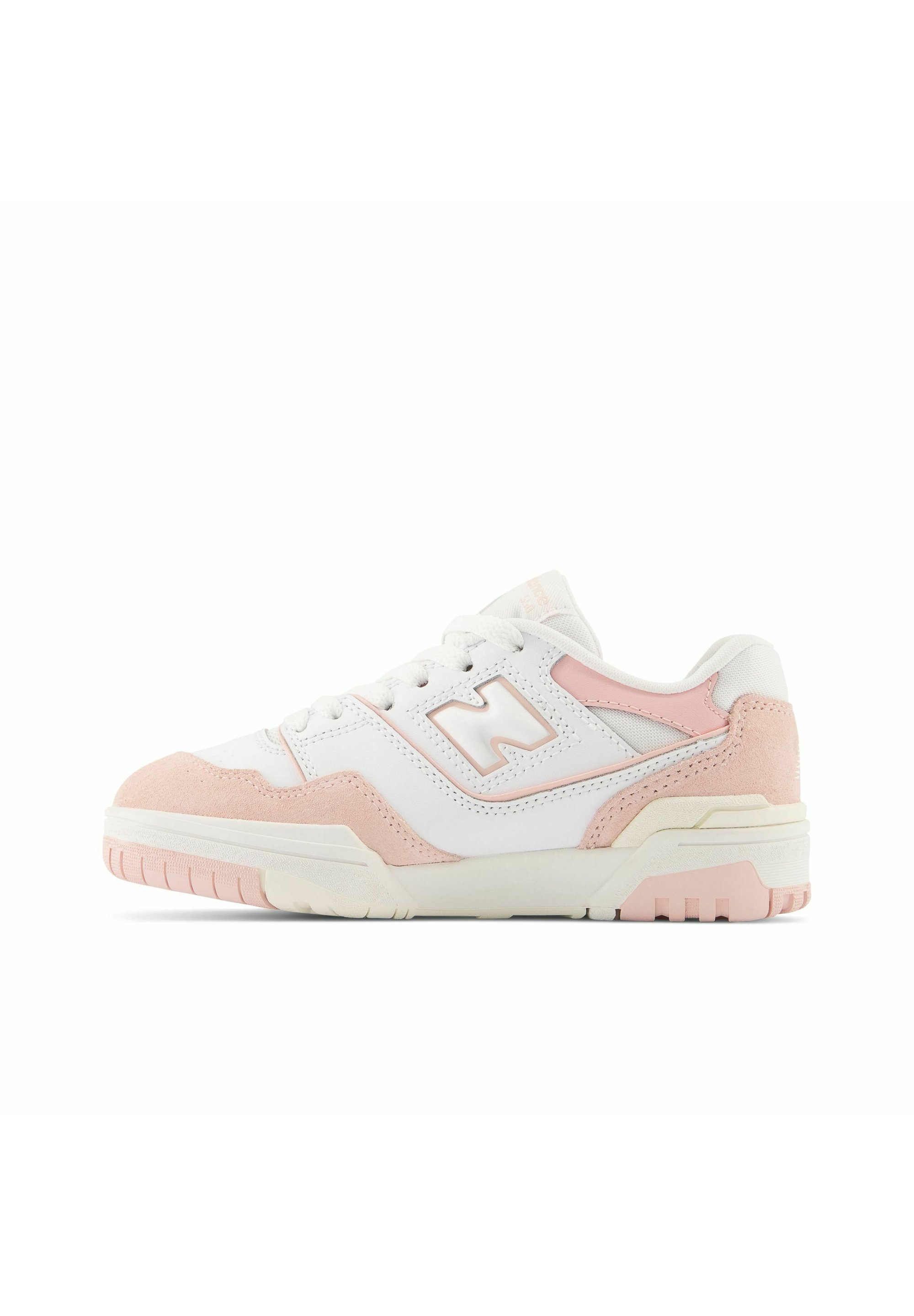 New Balance 550 UNISEX Sneaker low white pink haze/weiß Zalando