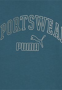Puma LOGO LAB GRAPHIC II - Camiseta estampada - cold green