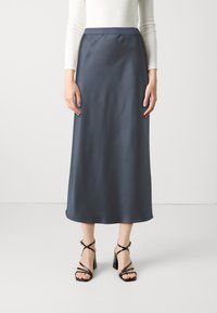 Gina Tricot ELASTIC MIDI SKIRT - Jupe longue - grisaille