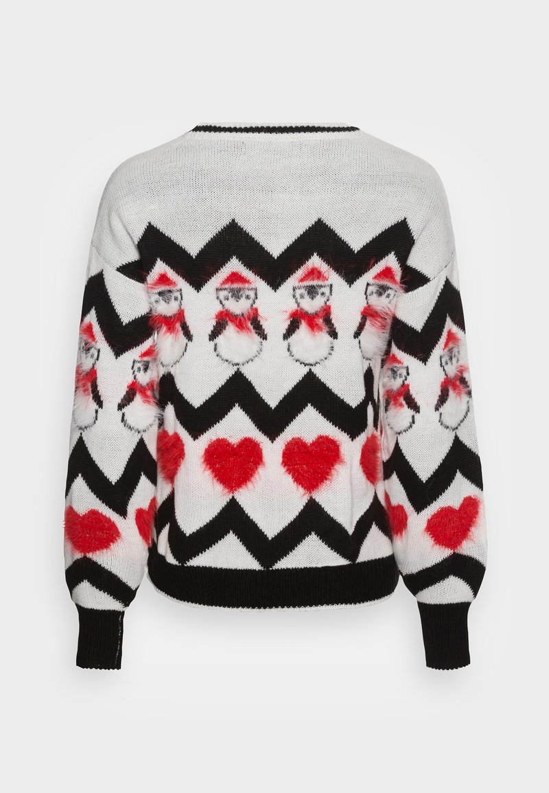 Vero Moda Maglione Natale Verde Maglione A Righe, Dettagli Con