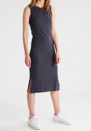 Robe en jersey - mottled dark grey