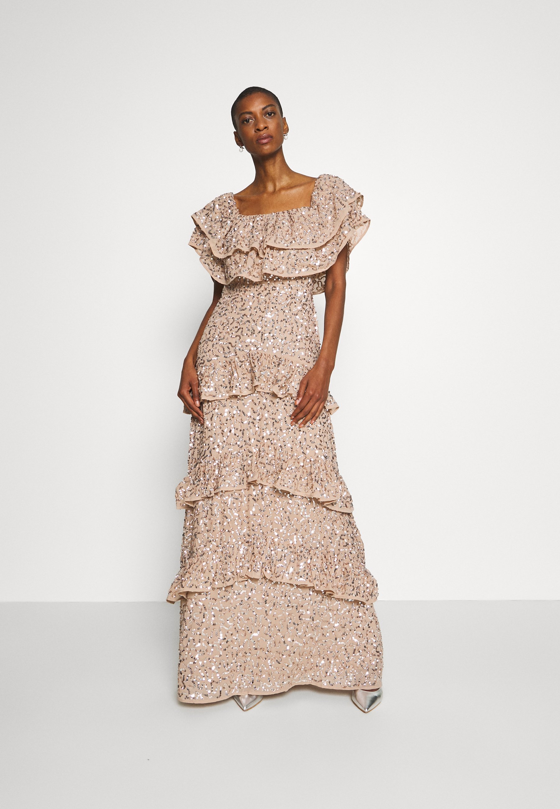maya deluxe sequin dress