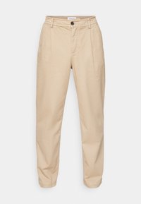 AGENCY - Stoffhose - taupe
