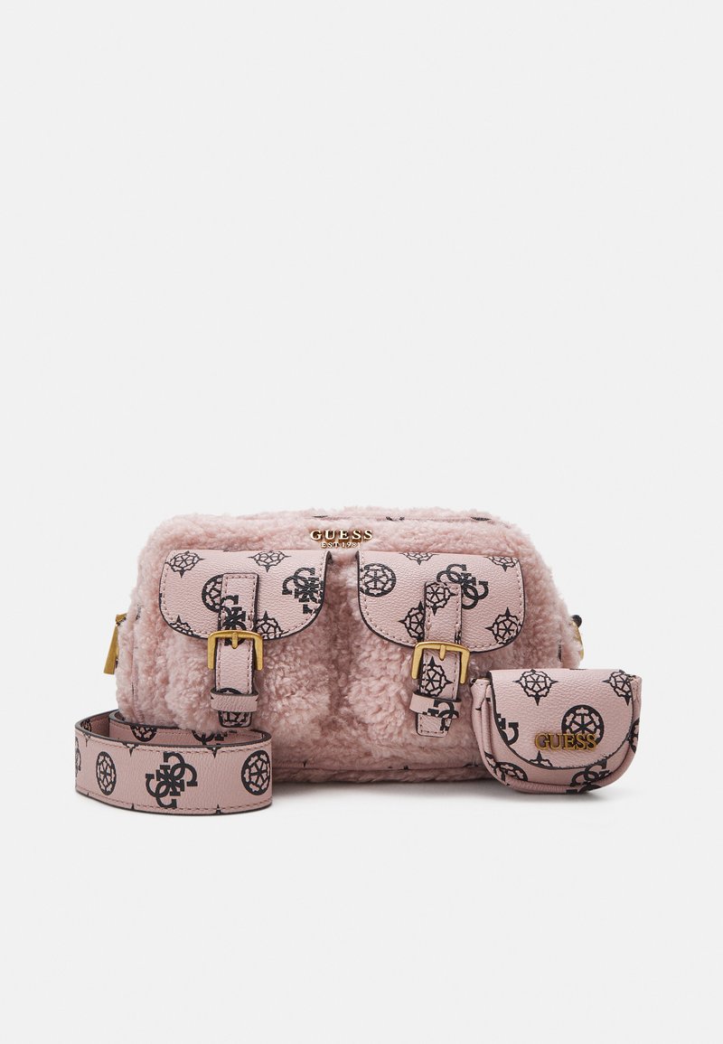 Guess NO LIMIT CROSSBODY SLING SET Across body bag pink multi/pink