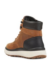 Geox U GRANITO GRIP B A - Stivaletti stringati - ochre black