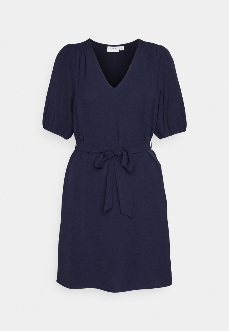 Vila Petite Jurk donkerblauw Vila Petite Jurk donkerblauw